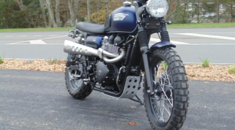  900 SCRAMBLER MATT PACIFIC BLUE
