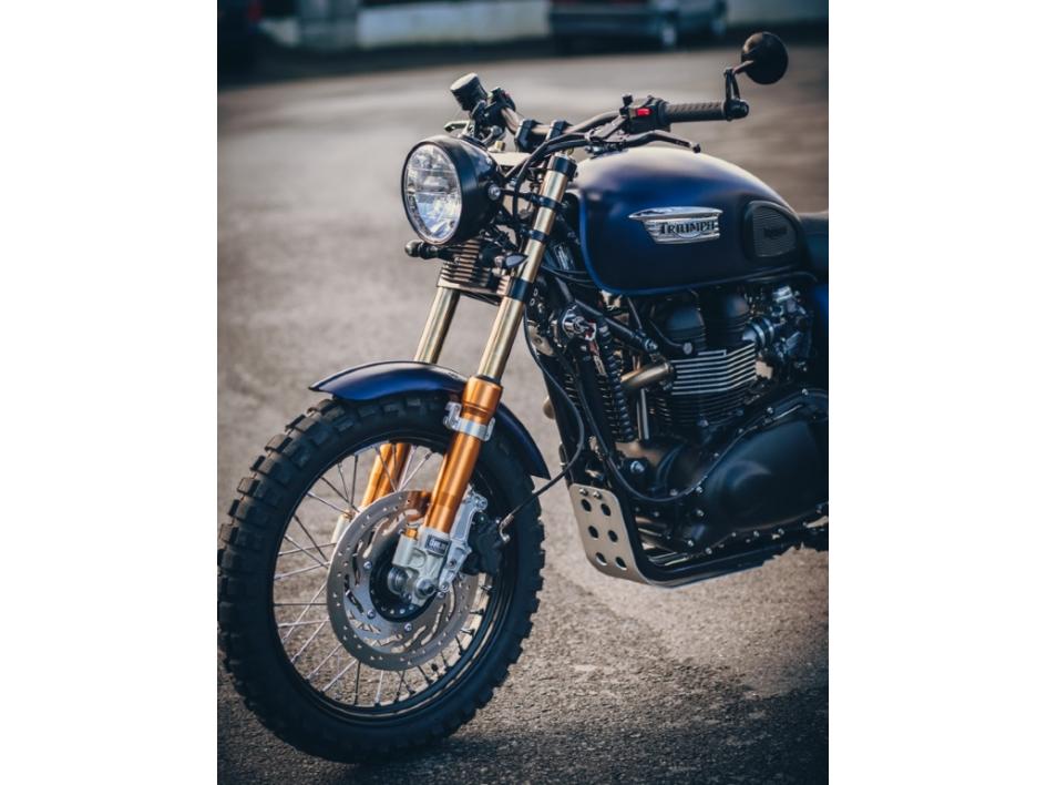 SCRAMBLER MATT PACIFIC BLUE (suite préparation et vente)