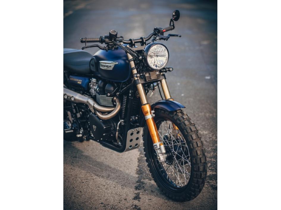 SCRAMBLER MATT PACIFIC BLUE (suite préparation et vente)