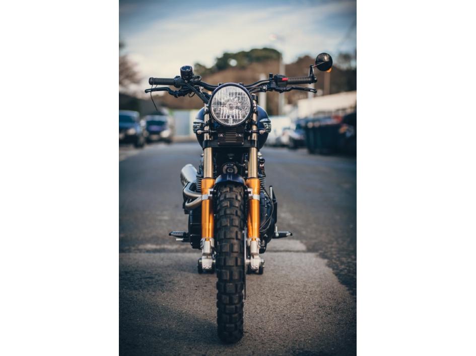SCRAMBLER MATT PACIFIC BLUE (suite préparation et vente)